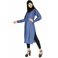Full sleeves denim kurti 